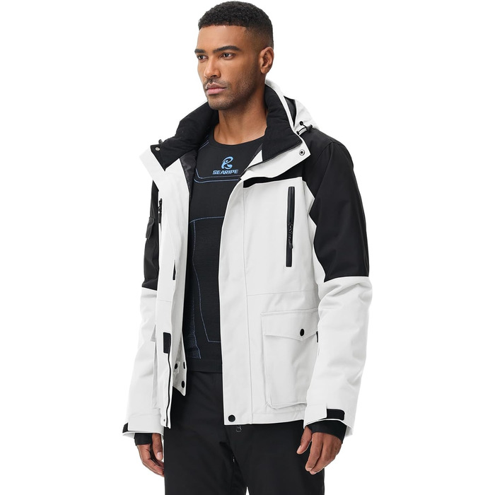 Спортивний костюм для чоловіків YEEFINE (M, #5 Білий + Білий)