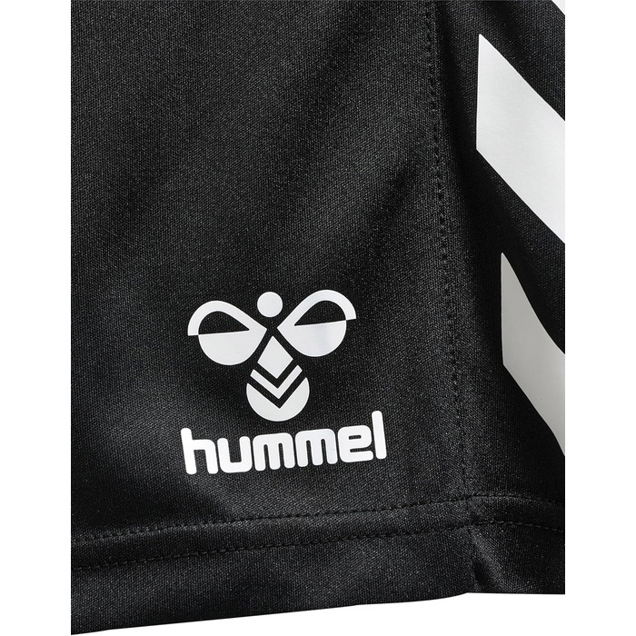 Спортивні чоловічі шорти Hummel Core XK Poly — короткі шорти для залу та тренувань, дихаючі та швидкосохнучі, чорний колір, розмір L