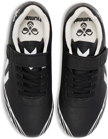 Дитячі футбольні бутси Hummel Star F.G. Jr. - чорно-білі, 31 EU