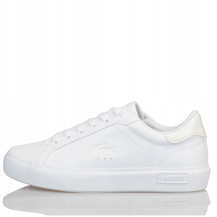 Жіночі білі спортивні кросівки Lacoste Powercourt 225 1 Suj, р. 38