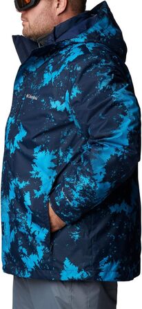 Чоловіча куртка Columbia Whirlibird IV Interchange, колір блакитний, принт Lookup