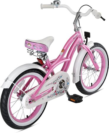 Дитячий велосипед BIKESTAR Cruiser 16 дюймів для хлопчиків і дівчаток від 4-5 років