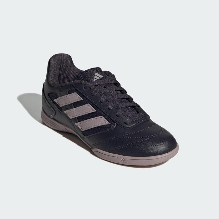 Дитячі футбольні бутси Adidas Super Sala Ii (33 1/2 EU, Aurora Black Preloved Fig)