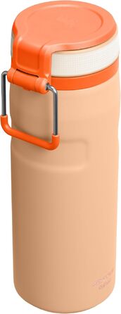Термос-пляшка STANLEY 1913 IceFlow Bottle Twist Flip 0.47л, помаранчева (Orange Sherbet)