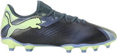 Кросівки футбольні PUMA Future 7 Play FG/AG (39 EU, сірий, фіолетовий, білий)