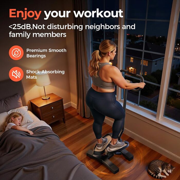Сходи для тренувань Sportsroyals – степпер з тросами для тренування ніг, рук та сідниць, для дому та офісу