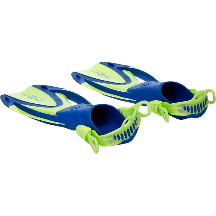 Маска для снорклінгу Aqua Lung Zinger Jr Floen дитяча, S, зелено-блакитна