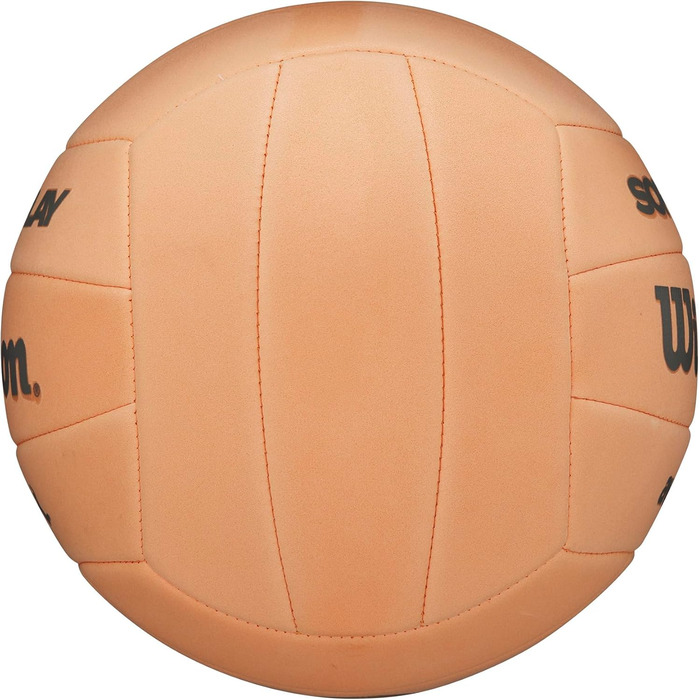 Волейбольний м'яч Wilson AVP Soft Play - Оранжевий/Західний (Смугастий)