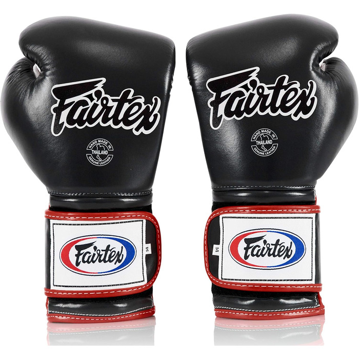 Боксерські рукавички Fairtex BGV9 для Муай Тай, важкий удар, мексиканський стиль, шкіра, для тренувань і спарингів, кікбоксинг, MMA, K1
