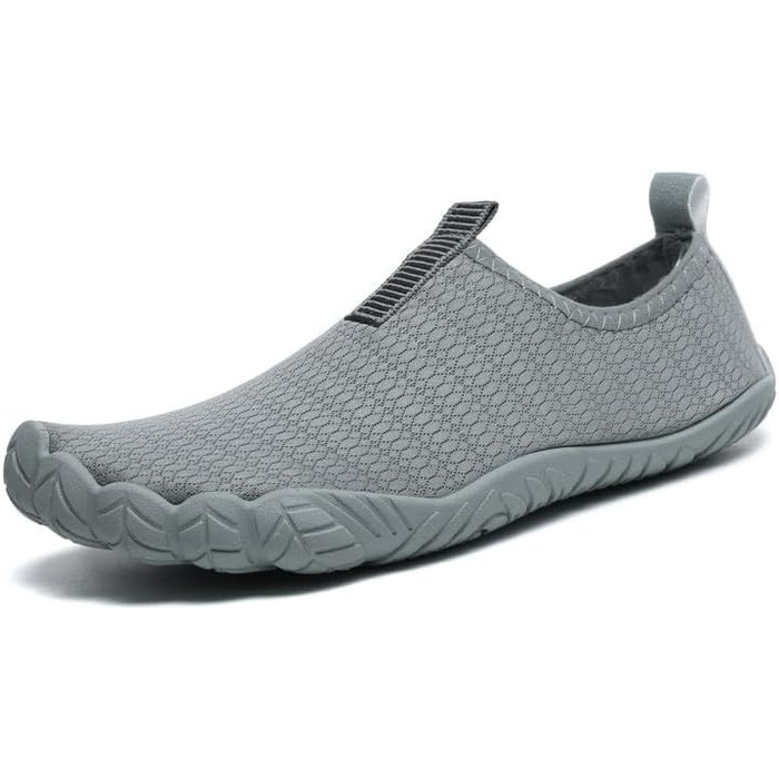 Чоловічі та жіночі аквашузи Ziitop для плавання, серфінгу, йоги. Швидка сушка, підошва з EVA, розмір 36-46 EU (41 EU, темно-сірий)