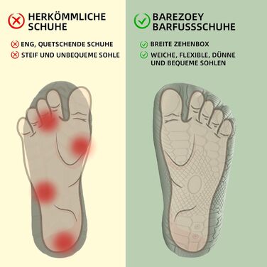 Босі кросівки для жінок та чоловіків: водяні, для ходьби, плавання, трейлраннінг, фітнес. Розміри 42 EU, чорний/синій.