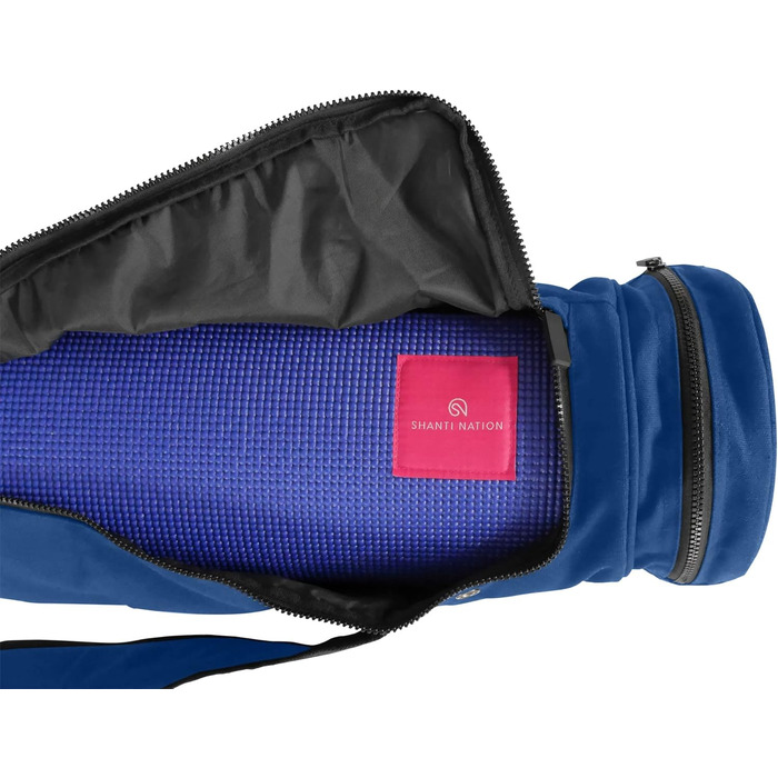 Шанті Нешн - Mat Bag XXL - Сумка для йога-мата Шанті XXL - зручна сумка для перенесення, практичний дизайн, з кишенями, колір Океан