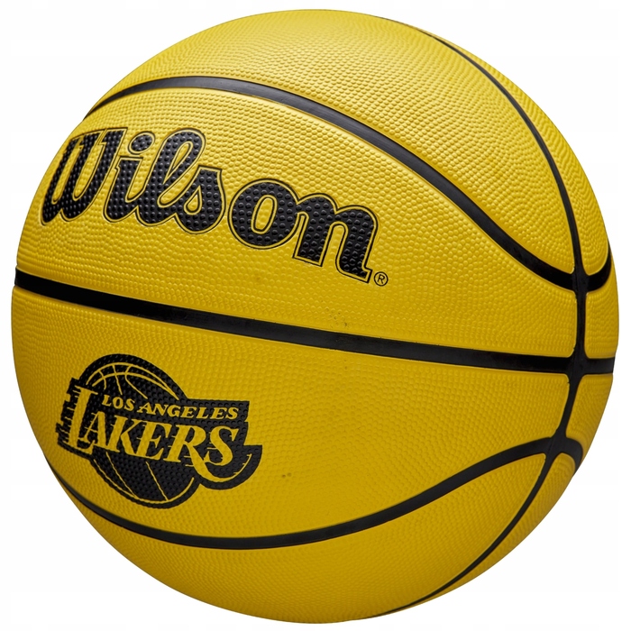 Баскетбольний м'яч Wilson NBA Team Tribute Solid Los Angeles Lakers, розмір 5