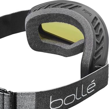 Лижна маска Bollé FREEZE PLUS для сноуборду і лиж, чорна/зелена