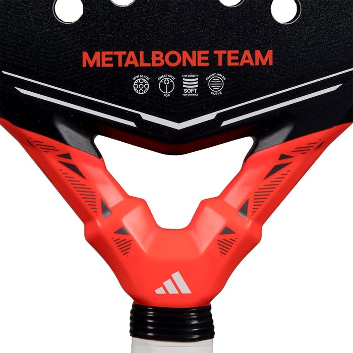 Ракетка для падел Adidas Metalbone Team 2026 чорна – професійна ракетка для гри в падел