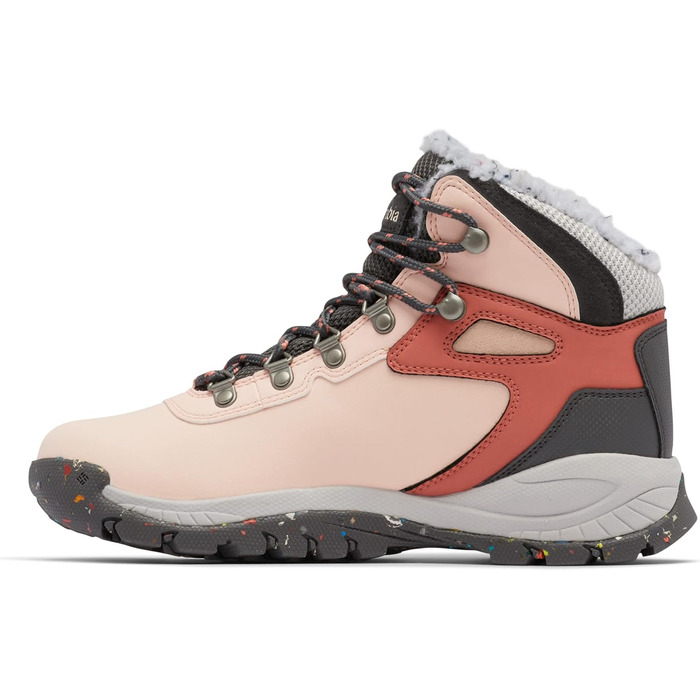 Жіночі трекінгові черевики Columbia Newton Ridge Plus Omni Heat (42 EU, Помаранчевий/Темний сірий)