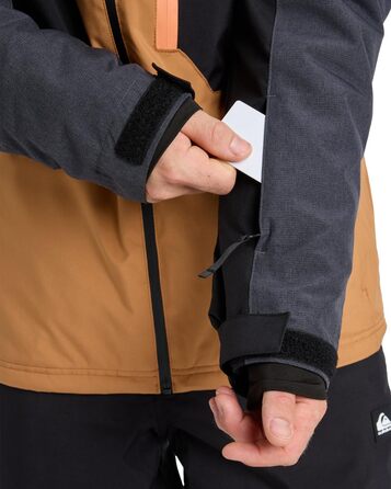 Куртка-жилет Quiksilver Dawson Herren True Black (Чоловіча) - S