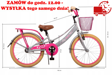 Дитячий велосипед TURBO Daisy 20