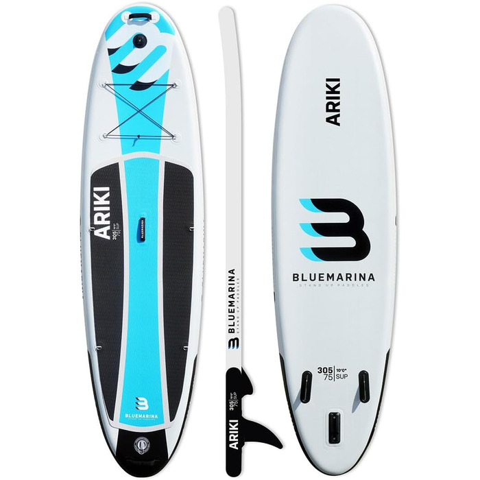 Дошка для SUP Ariki Bluemarina | 5 років гарантії - SUP дошка, Stand Up Paddle, дошка для серфінгу | 305x76x15cm, 325x86x15cm