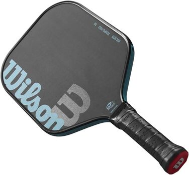 Піклбол ракетка Wilson Tempo Pro 16 з вуглецевого волокна, широка, для піке́лболу, для чоловіків і жінок, для просунутих гравців