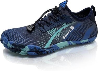 Легкі аквашузи IceUnicorn для фітнесу, пляжу та плавання (36 EU, блакитний)