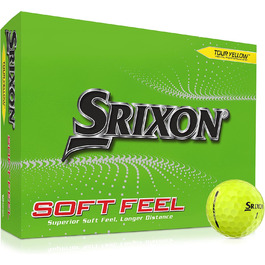 Гольф-м'ячі Srixon Soft Feel 13 для дорослих, низька компресія, коротка дистанція, 12 шт., подарунок та аксесуари для гольфу