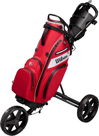 Сумка для гольфу Wilson WS EXO Dry Stand Bag червона/чорна/біла