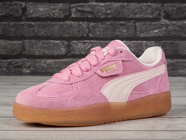 Жіночі спортивні кеди Puma на платформі, шкіряні, розмір 36
