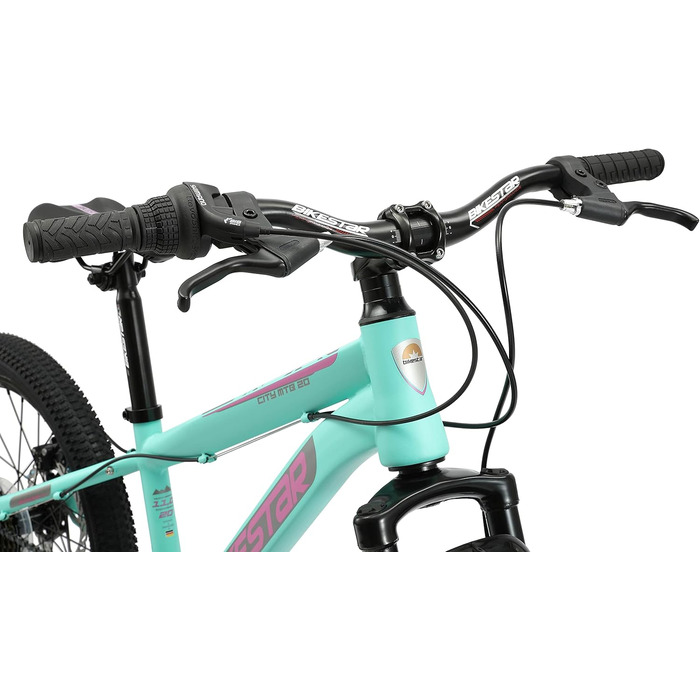 Дитячий гірський велосипед BIKESTAR 20 дюймів, 7 швидкостей Shimano, дискові гальма, для дітей від 6 років