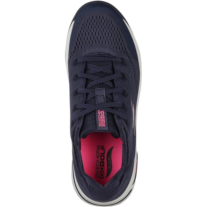 Жіночі гольф-кеди Skechers Go Golf Arch Fit - комфортні, з підтримкою стопи, Navy Pink