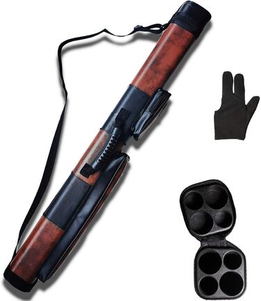 Чохол для більярдного кия Hartschalenkoffer C01-braun (2 шт.)