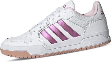 Жіночі баскетбольні кросівки Adidas Entrap, розмір 36 2/3 EU, чорний/сірий/рожевий