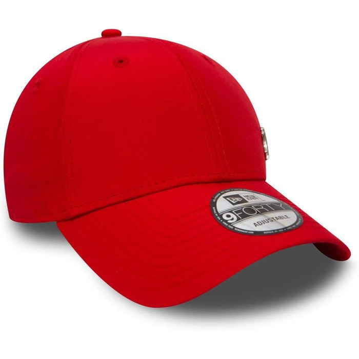 Кепка New Era MLB Flawless Logo Basic New York Yankees - Червона, універсальний розмір