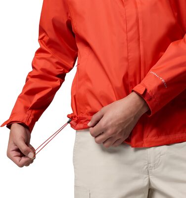 Чоловіча водонепроникна куртка Columbia Watertight II Rain Jacket, колір Super Sonic, розмір M
