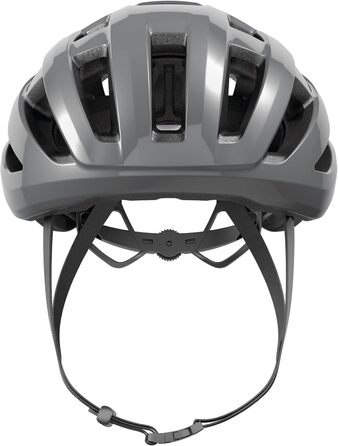 Велосипедний шолом ABUS PowerDome ACE для шосе, з вентиляцією, Race Cap, сірий, розмір L (57-61 см), для чоловіків і жінок, Made in Italy