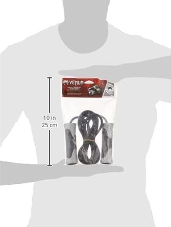 Скакалка Venum Challenger Speed - чорний, унісекс, для дорослих