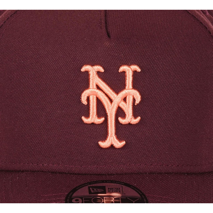 Кепка New Era MLB Бейсболка з логотипом команди New York Mets 9Forty A-Frame Snapback, універсальний розмір