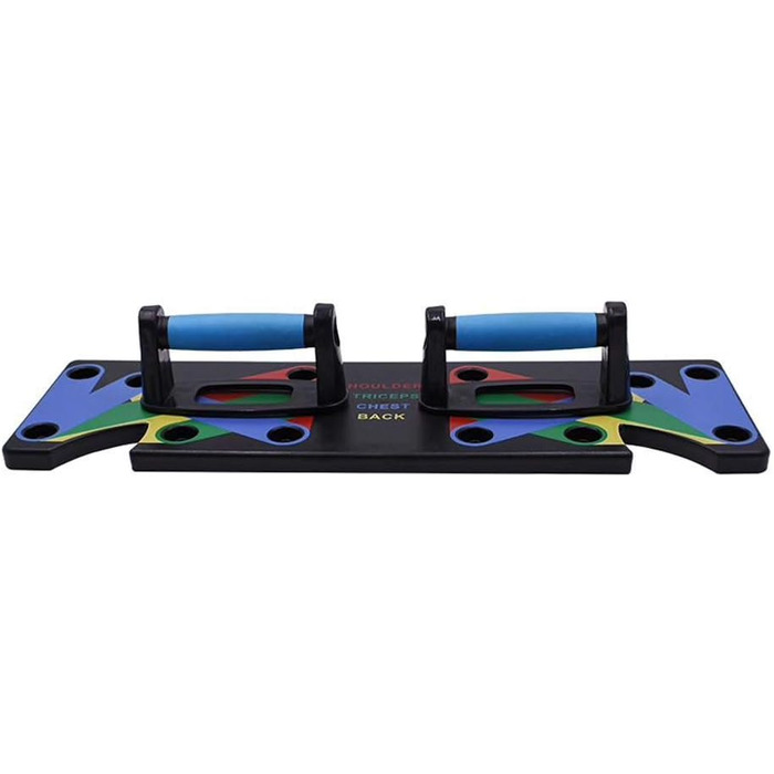 Лежанка для віджимань 9-в-1 для чоловіків, тренажер для фітнесу, підтримка для пресу, розвиток м'язів грудей, рук та пресу