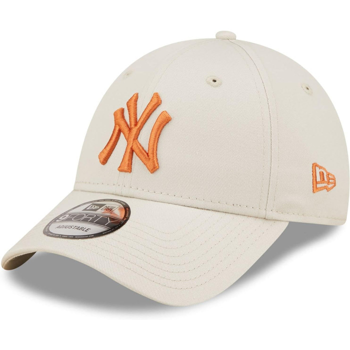 Кепка New Era 9FORTY II New York Yankees - Бейсболка MLB, Однорозмірний, Бежевий