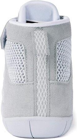 Жіночі борцівські черевики для боксу з плоскою підошвою, розмір 38.5 EU, світло-сірий колір