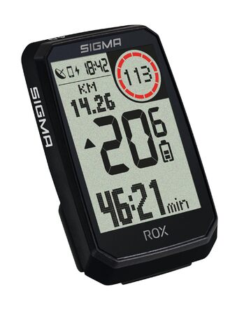 Велокомп'ютер SIGMA ROX 4.0 Special Edition GPS бездротовий з навігацією, сумісний з E-Bike (чорний)