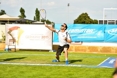 Ракетка Speedminton Blade для кросмінтону/спідмінтону, турнірна, з чохлом