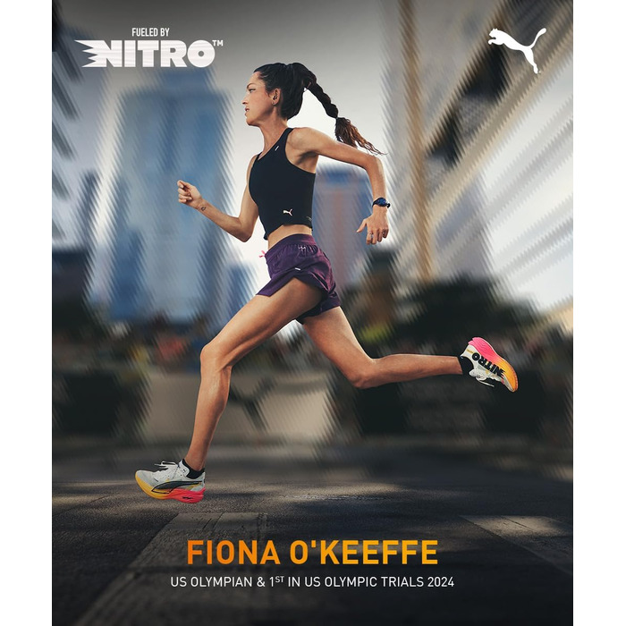 Кросівки для бігу PUMA Electrify Nitro 3 WNS, жіночі, 37 EU, Green Illusion/Sugared Almond/Turquoise Surf