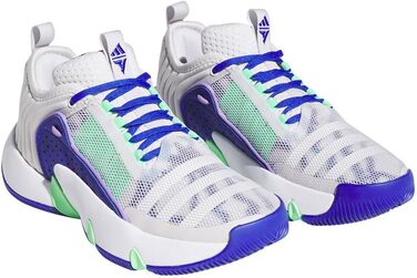 Кросівки баскетбольні adidas Trae Unlimited (34 EU, сірий, білий, синій)