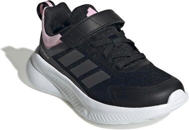 Дитячі кросівки adidas Fortarun 4.0 для дітей (34 EU, чорний, сірий, рожевий)