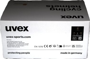 Велосипедний шолом UVEX Rise чорний 56-59 см