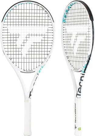 Тенісна ракетка Tecnifibre Tempo 255, 255 г, без струн, біла, розмір ручки 2