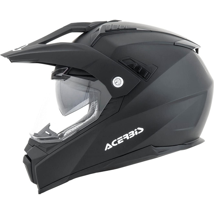 Мотошолом Acerbis Flip FS-606 для чоловіків, чорний, розмір L, кросовий, для бездоріжжя