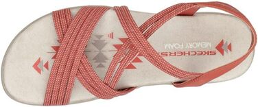 Сандли Skechers Reggae Slim Sunnysides для жінок (35 EU, Оранжевий)