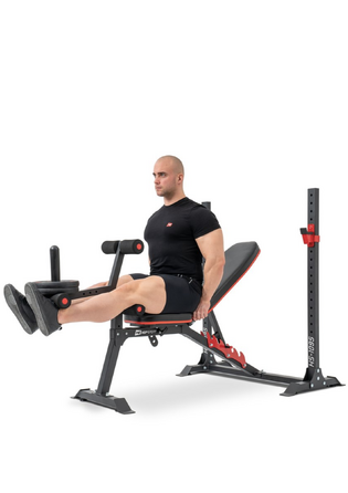 Лавка тренувальна Hop-Sport HS-1095 з партою Скотта